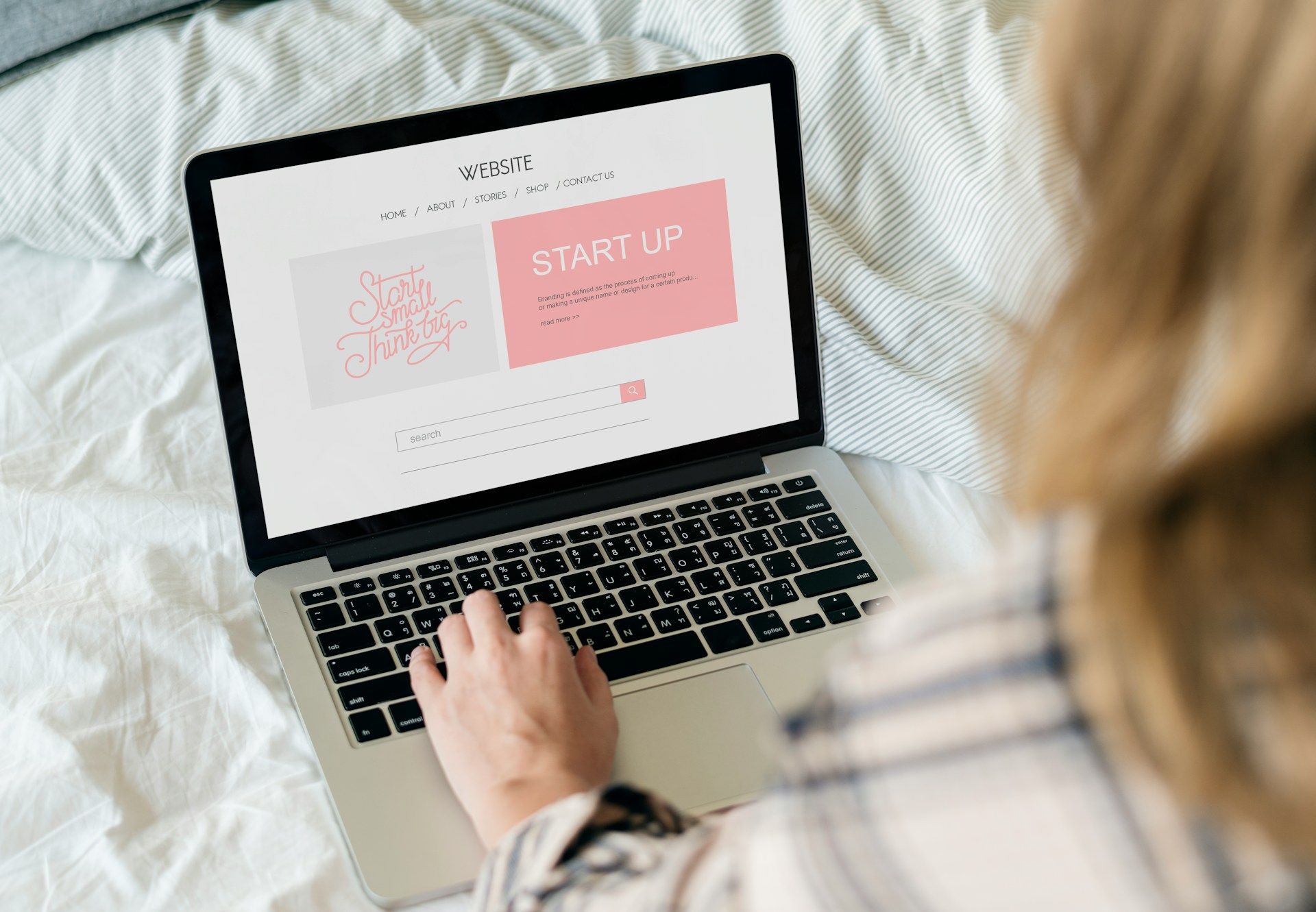 website navigation