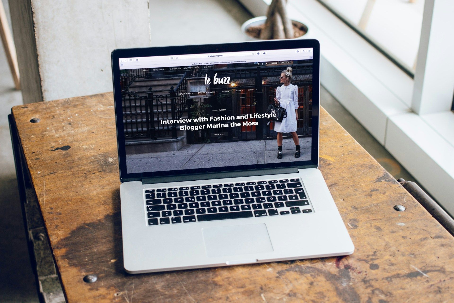 website image